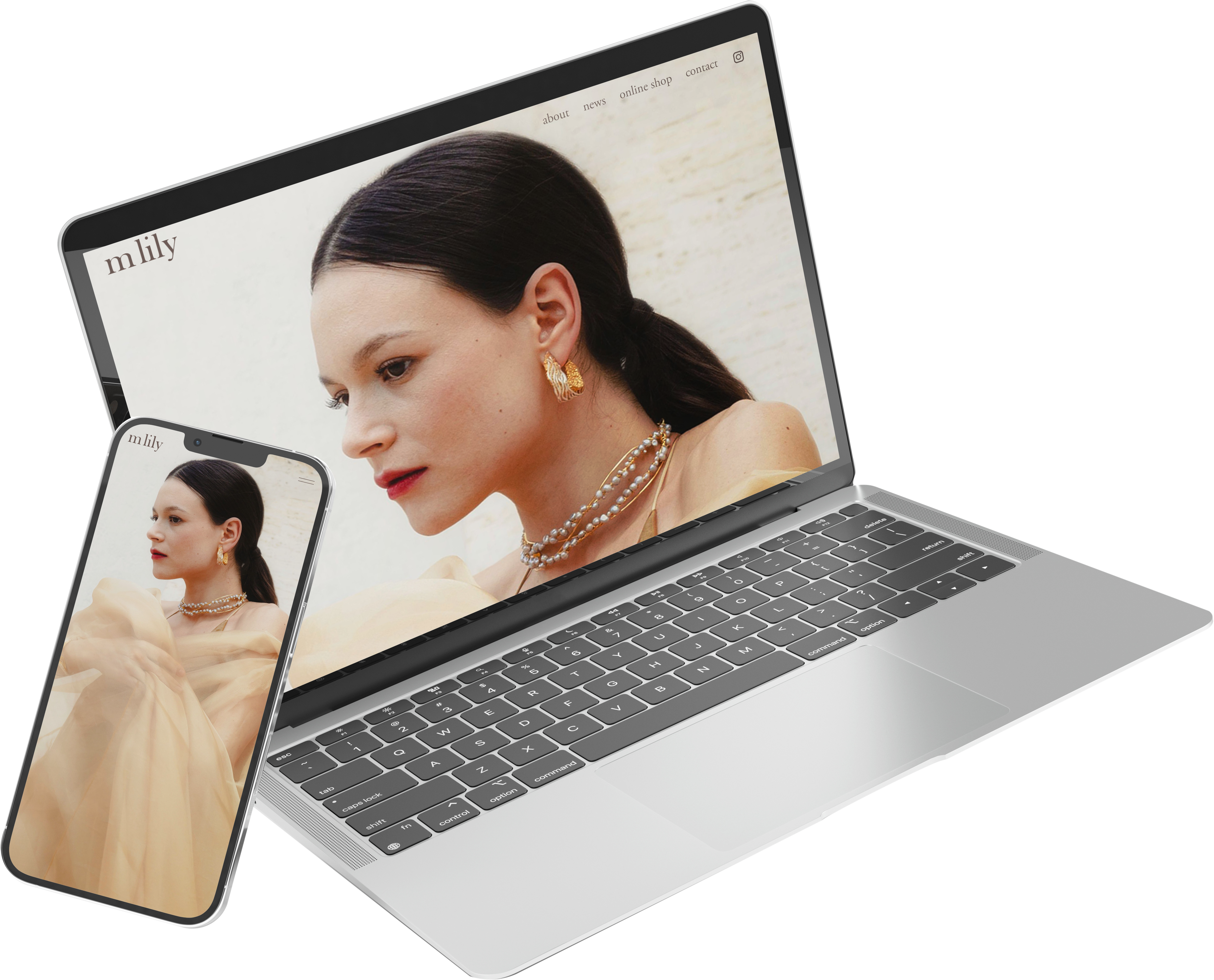 アクセサリーショップWebサイト